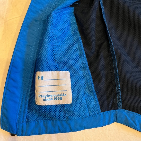 Columbia black and blue Omni shield rain jacket size XXS (4yo) - Picture 5 of 10